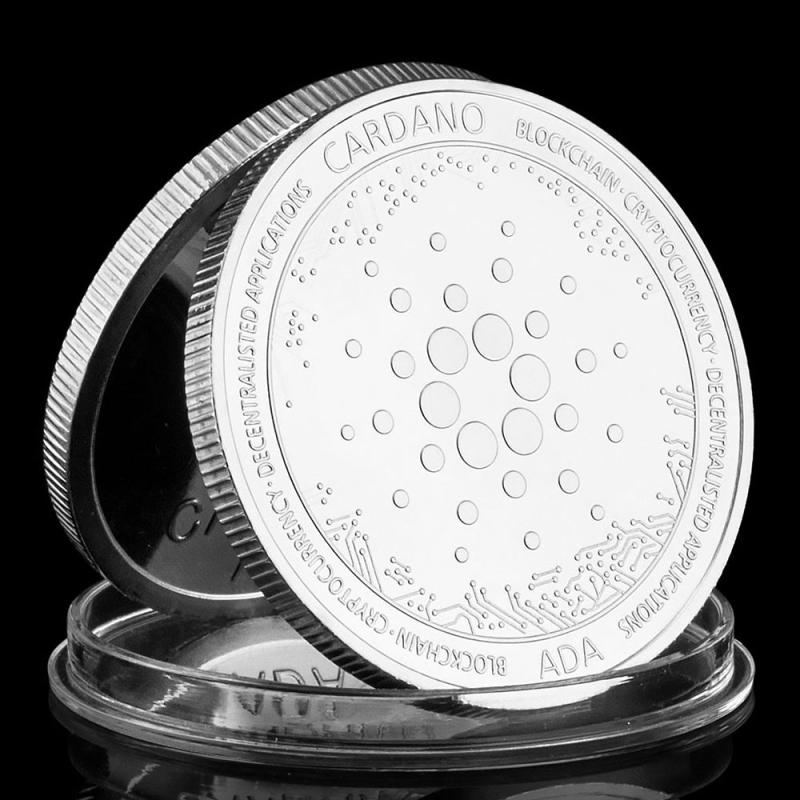 Golden Plated Cryptocurrency Metal Coin Gift