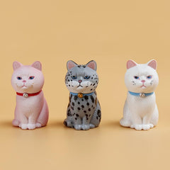Cartoon Mini Bell Smelly Face Cat Car Doll Random Style