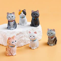 Cartoon Mini Bell Smelly Face Cat Car Doll Random Style