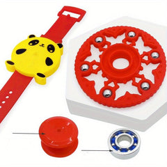 Plastic Steel Ball Fingertip Gyroscope Watch Decompression Toy