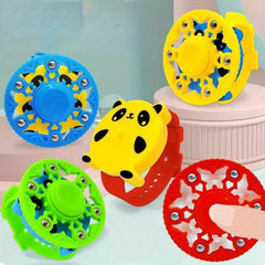 Plastic Steel Ball Fingertip Gyroscope Watch Decompression Toy