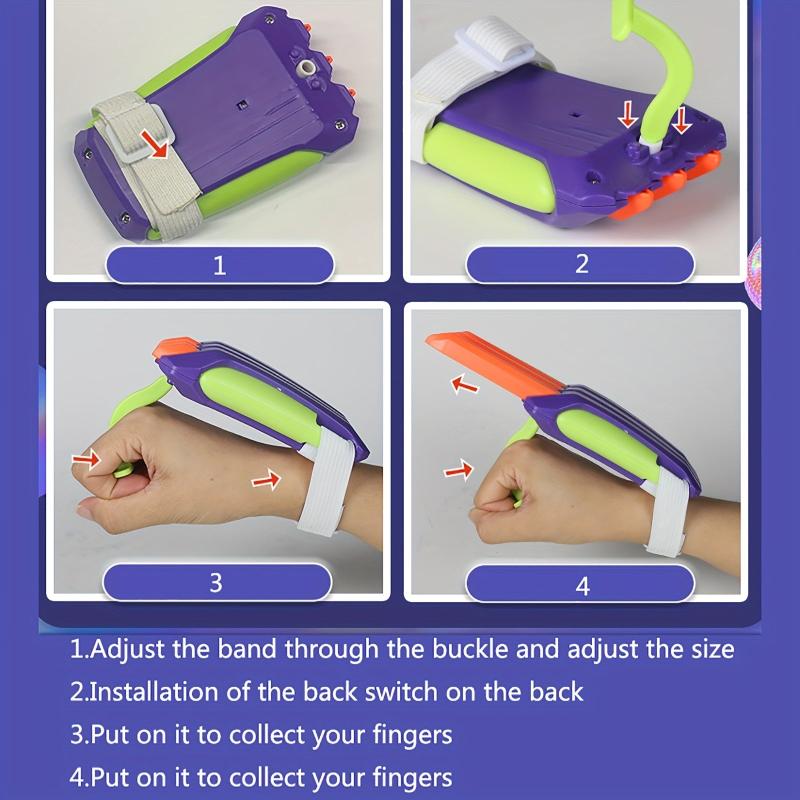 Plastic Retractable Claw Model Props Decompression Toys