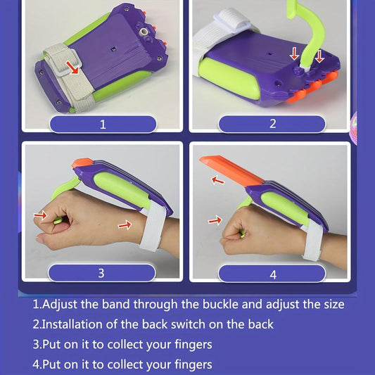 Plastic Retractable Claw Model Props Decompression Toys