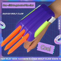 Plastic Retractable Claw Model Props Decompression Toys