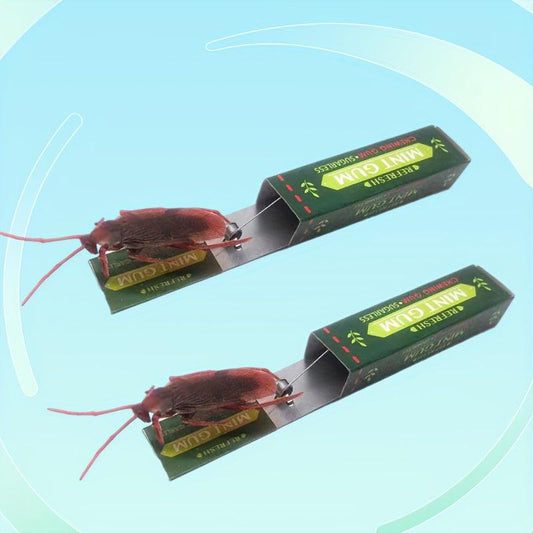 4pcs Simulation Cockroach Chewing Gum Funny Self Installed Toy
