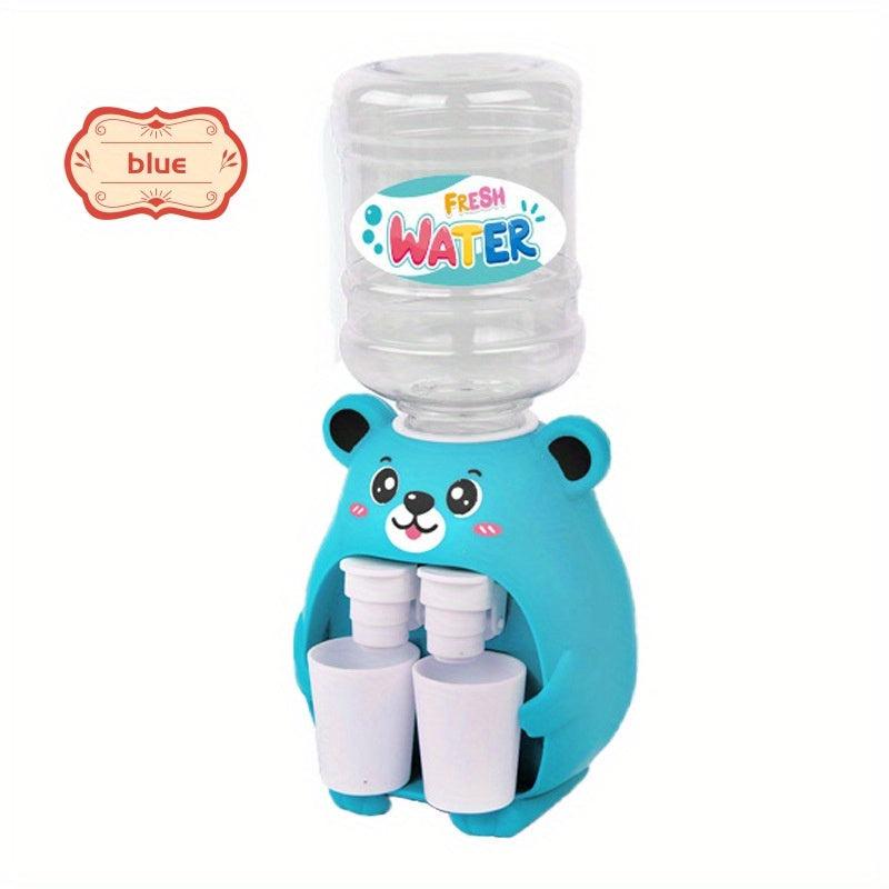 Kids Bear Water Dispenser Toy - Double Water Fun Kitchen Toy