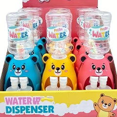 Kids Bear Water Dispenser Toy - Double Water Fun Kitchen Toy