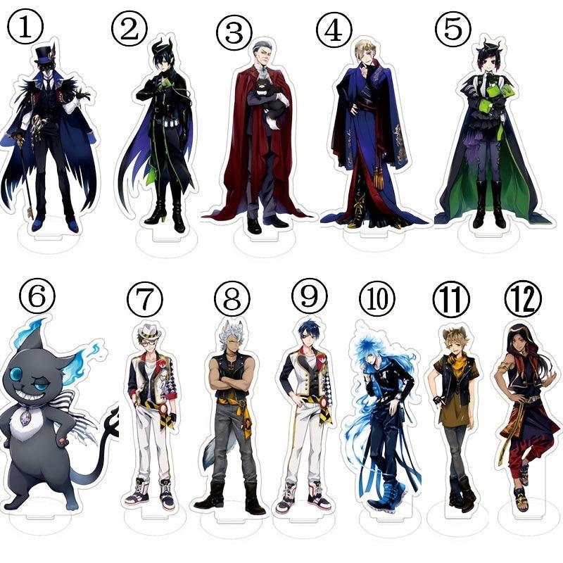 Anime Themed 9-Inch Double Sided Standing Figure with Acrylic Stand