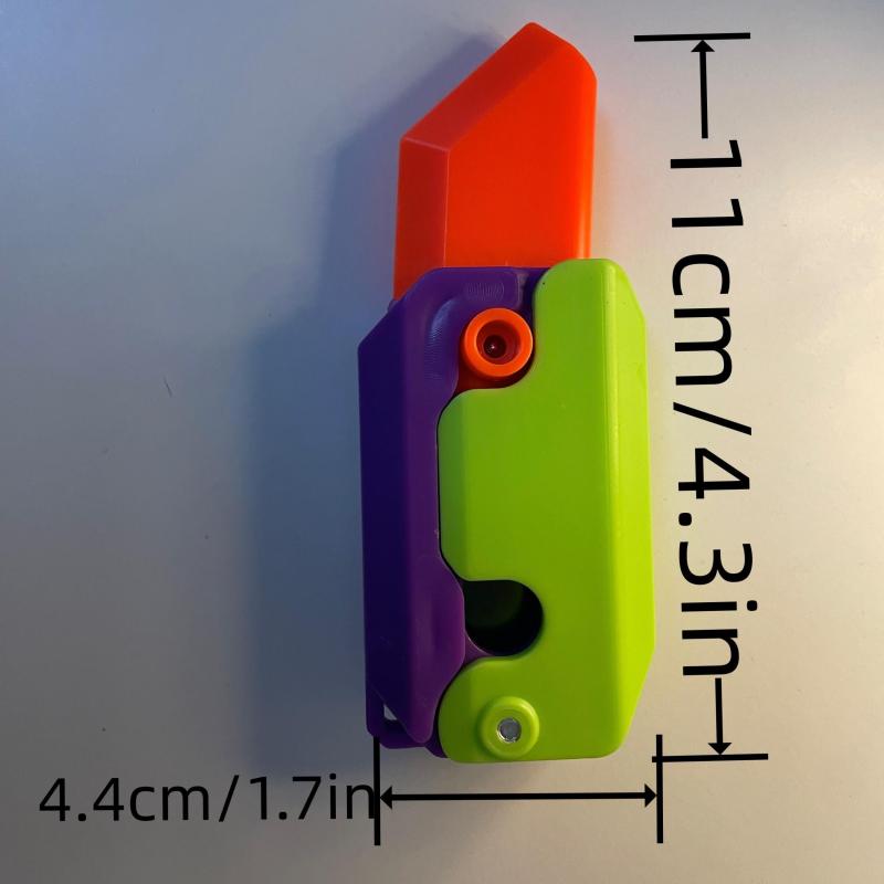 3D Printing Straight Jump Carrot Decompression Small Toy