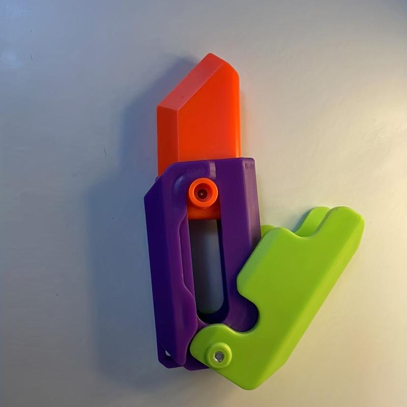 3D Printing Straight Jump Carrot Decompression Small Toy