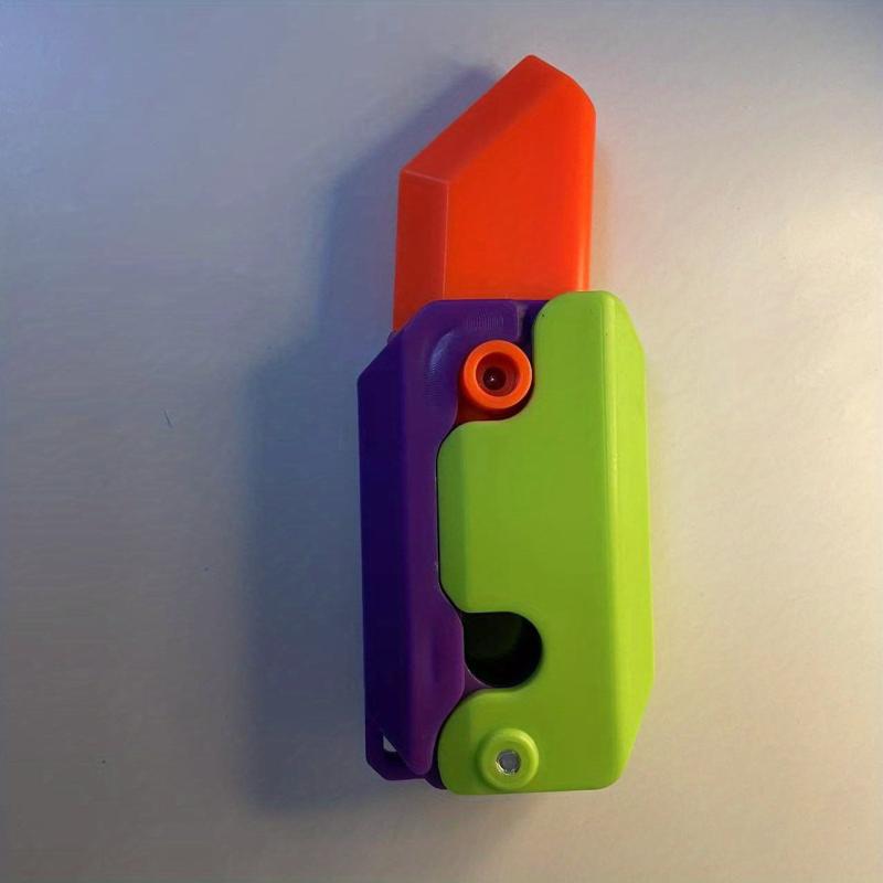 3D Printing Straight Jump Carrot Decompression Small Toy