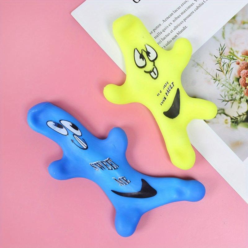 Creative Soft Rubber Toys Memory Sand Emoticons Funny Fill Sand