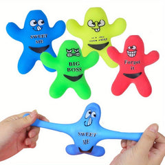 Creative Soft Rubber Toys Memory Sand Emoticons Funny Fill Sand