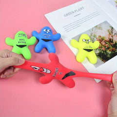 Creative Soft Rubber Toys Memory Sand Emoticons Funny Fill Sand