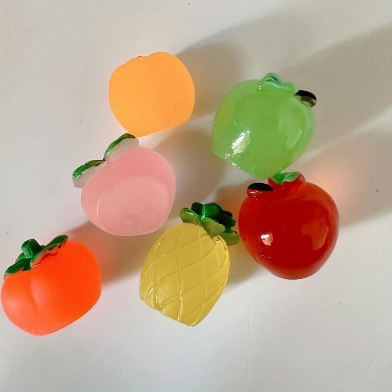 Resin Small Toy Food Play Simulation Fruit Green Toy