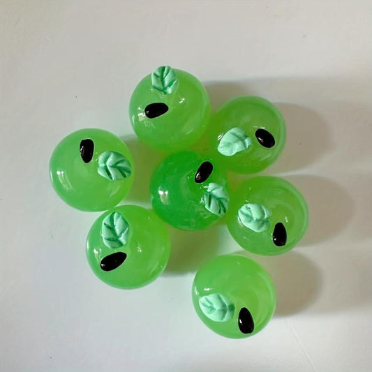 Resin Small Toy Food Play Simulation Fruit Green Toy
