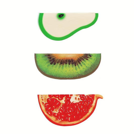 3pcs Fruit Notes DIY Toys Watermelon Peach Notes For Party Decoration