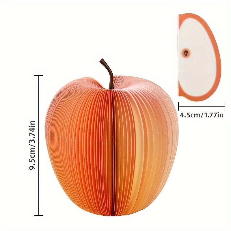 3pcs Fruit Notes DIY Toys Watermelon Peach Notes For Party Decoration