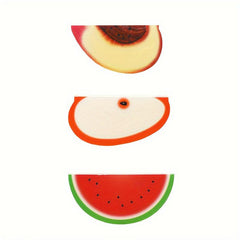 3pcs Fruit Notes DIY Toys Watermelon Peach Notes For Party Decoration