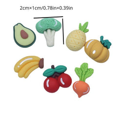 Resin Fruit Vegetable Phone Case Beauty Patch DIY