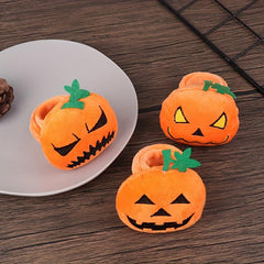 Halloween Ghostface Pumpkin Doll Pop Ring Wrist Strap