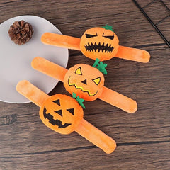 Halloween Ghostface Pumpkin Doll Pop Ring Wrist Strap
