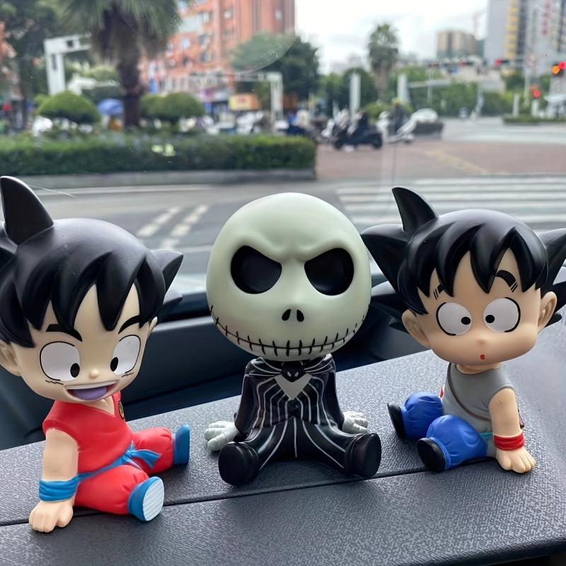 Anime Bobblehead Car Ornament - Halloween Car Interior Decor - Holiday Gift