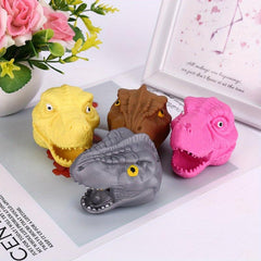 Dino Head Squeeze Ball - Prank Toy