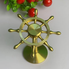Brass Boat Rudder Ornament Collar Crew Decompression Handle Small Gift