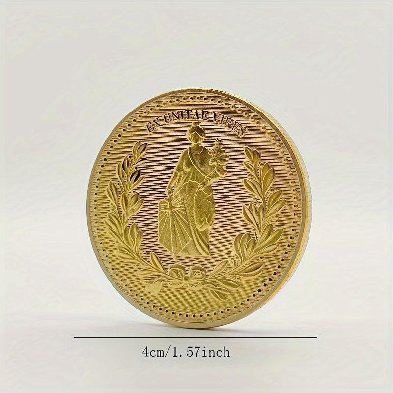 Peace Goddess Coins w/ Fingerprints - Creative Design