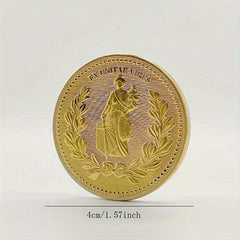 Peace Goddess Coins w/ Fingerprints - Creative Design