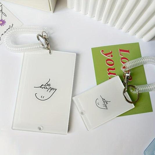 Romantic Small Photo Frame Key Ring