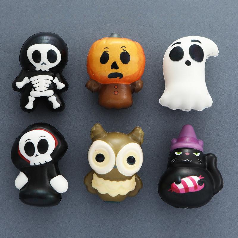 Halloween Decompress Pumpkin Ghost Owl Slow Rebound Toy
