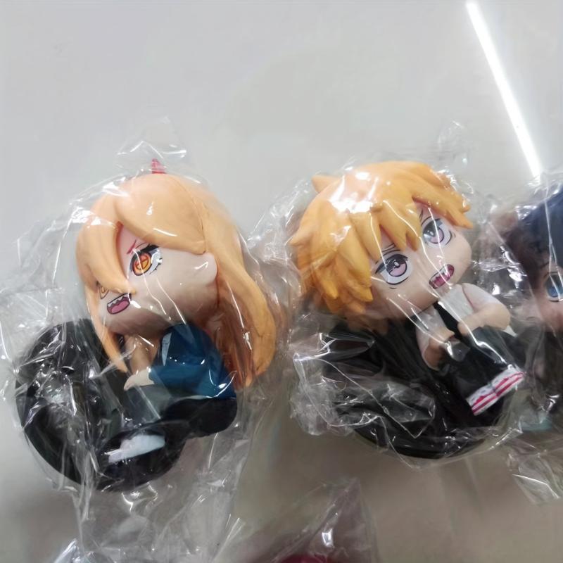 5pcs Hot Anime Chainsaw Action Figurines Model Figure Statue Collection