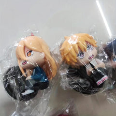 5pcs Hot Anime Chainsaw Action Figurines Model Figure Statue Collection