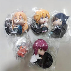 5pcs Hot Anime Chainsaw Action Figurines Model Figure Statue Collection