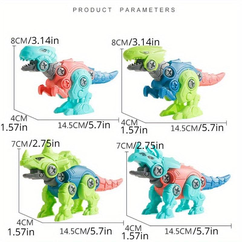 1pc Disassembly Dinosaur Building Block Toy DIY Assembly Toy Model