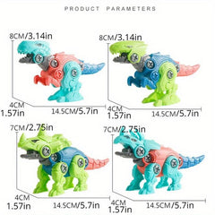 1pc Disassembly Dinosaur Building Block Toy DIY Assembly Toy Model
