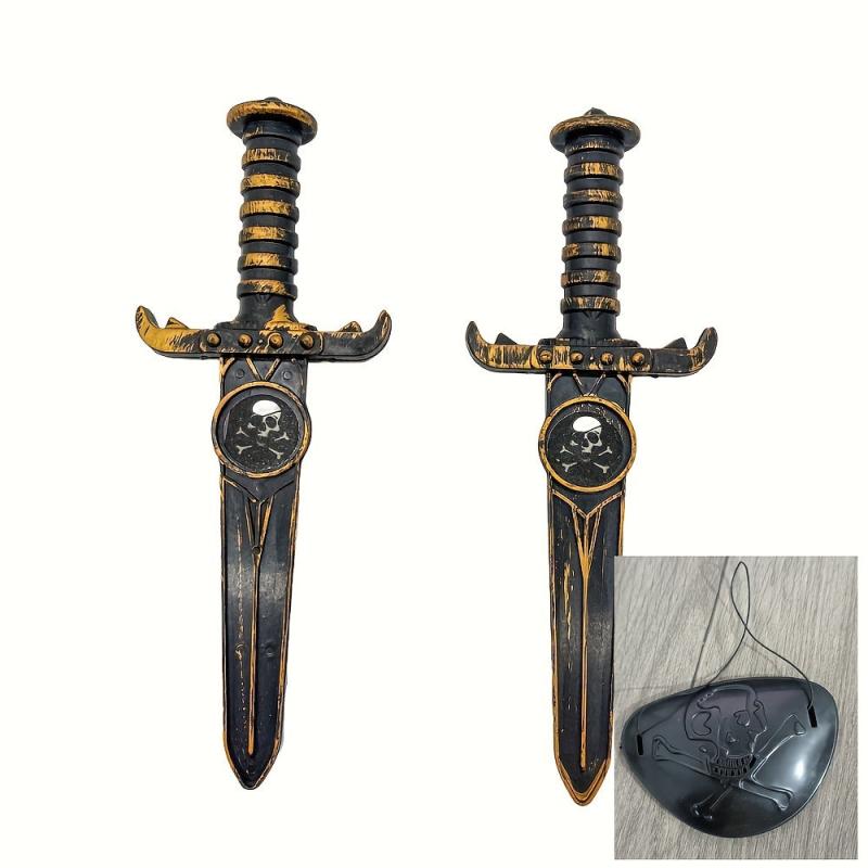 Assassin Skeleton Small Dagger Pirate Toy Stage Prop
