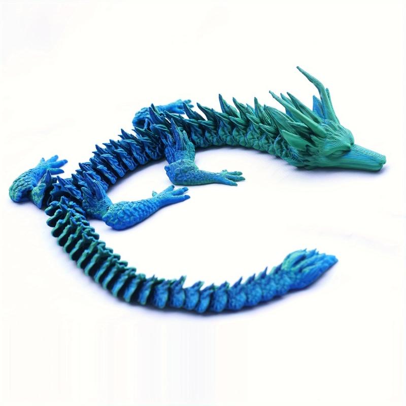 3D Printed Dragon Joint Pointed Mouth Monkey Dragon Desktop Ornaments