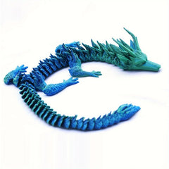 3D Printed Dragon Joint Pointed Mouth Monkey Dragon Desktop Ornaments