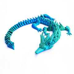 3D Printed Dragon Joint Pointed Mouth Monkey Dragon Desktop Ornaments