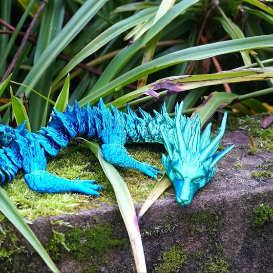 3D Printed Dragon Joint Pointed Mouth Monkey Dragon Desktop Ornaments