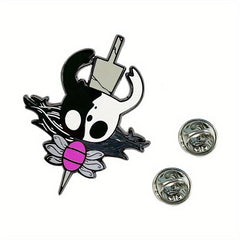 Hollow Knight Silksong Badge & Crystal Drop Brooch Gift