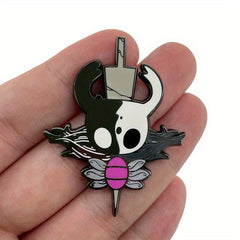 Hollow Knight Silksong Badge & Crystal Drop Brooch Gift