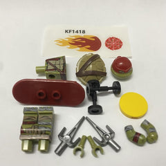 Mini Turtle Minifigure Toy for Halloween and Christmas