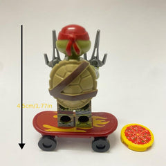 Mini Turtle Minifigure Toy for Halloween and Christmas