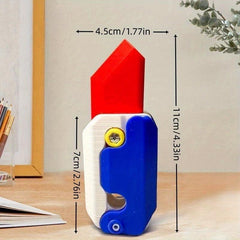 Gravity Carrot Toy 3D Simulation Decompression Parts - Random