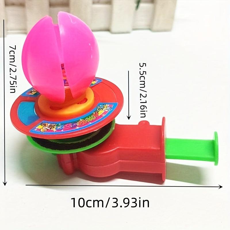 Lotus Flower Spinning Top Hand Pushed Fun Toy