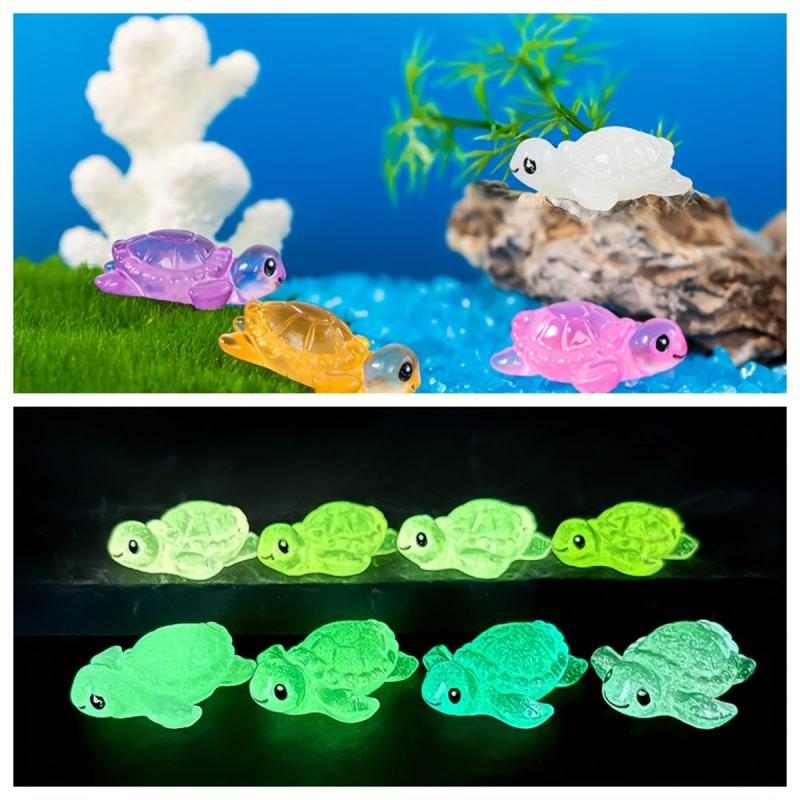 Tortoise Nightlight Micro Landscape Sand Table Decoration